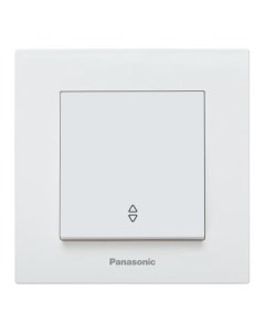 Переключатель Karre Plus скрыт 1кл IP20 белый упак 1шт WKTC00032WH RU Panasonic