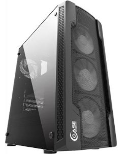 Корпус ATX CMIXB F4 Без БП чёрный Powercase