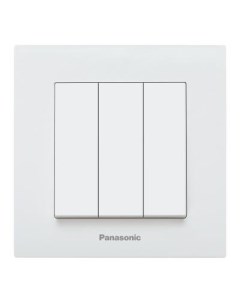 Выключатель Karre Plus 10 A белый Panasonic