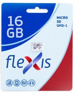 Карта памяти microSDHC 16Gb FMSD016GU1 Flexis