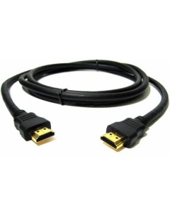 Кабель HDMI 1м CC HDMI4 1M круглый черный Gembird