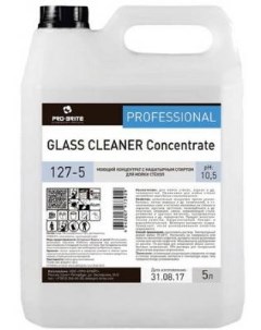 Средство для мытья стекол GLASS CLEANER 5л Pro-brite