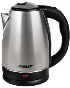 Чайник электрический SC EK21S24 1800 Вт стальной чёрный 2 л нержавеющая сталь Scarlett