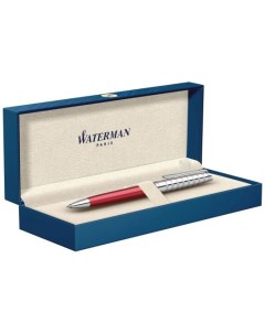 Ручка шариковая Hemisphere Deluxe 2118292 Marine Red M синие чернила подар кор Waterman