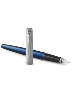 Ручка перьевая Jotter Core F63 2030950 Royal Blue CT M перо сталь нержавеющая подар кор Parker