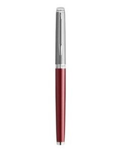 Ручка перьев Hemisphere 2146623 Matte SS Red CT F сталь нержавеющая подар кор Waterman