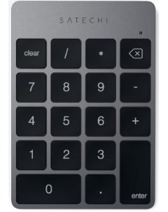 Клавиатура беспроводная ST SALKPM Bluetooth серый Satechi