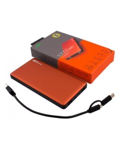 Внешний аккумулятор Power Bank 10000 мАч Portable PowerBank MP10 оранжевый Gp