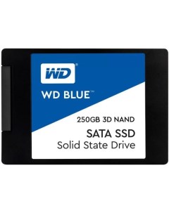 Твердотельный накопитель SSD 2 5 250 Gb WDS250G3B0A Read 550Mb s Write 525Mb s 3D NAND TLC Western digital