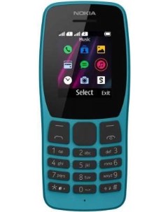 Мобильный телефон 110DS синий 1 77 Bluetooth Nokia