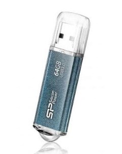 Флешка USB 64GB M01 SP064GBUF3M01V1B синий Silicon power