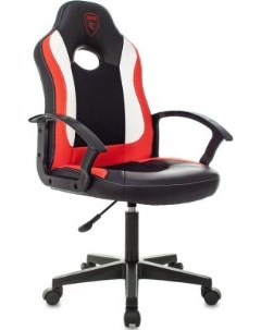Кресло для геймеров 11LT чёрный красный Zombie