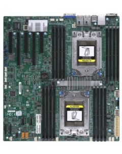 Материнская плата MBD H11DSI NT B Socket SP3 System on Chip SoC 16xDDR4 2xPCI E 16x 3xPCI E 8x 10xSA Supermicro
