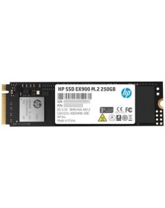 Твердотельный накопитель SSD M 2 250 Gb EX900 Read 2100Mb s Write 1300Mb s 3D NAND TLC 2YY43AA Hp