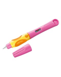 Ручка перьев School Griffix PL805667 розовый L сталь нержавеющая для левшей карт уп Pelikan