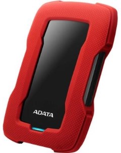 Внешний жесткий диск 2 5 2 Tb USB 3 1 A Data AHD330 2TU31 CRD HD330 красный Adata