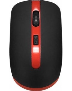 Мышь CM 554R Black Red USB Radio оптическая 1600 dpi 3 кнопки и колесо прокрутки Cbr