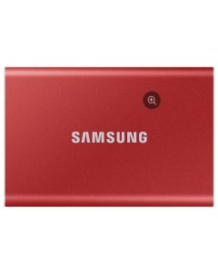 Внешний SSD диск 1 8 500 Gb USB 3 1 Type C T7 MU PC500R WW красный Samsung