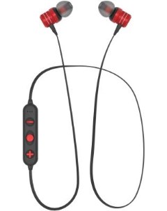 Наушники Bluetooth вакуумные с шейным шнурком BG20 Red More choice
