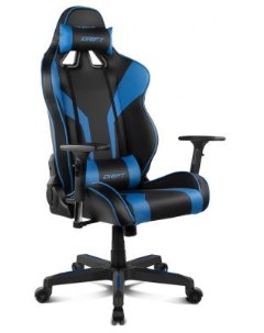 Кресло для геймеров DR111 PU Leather синий чёрный Drift