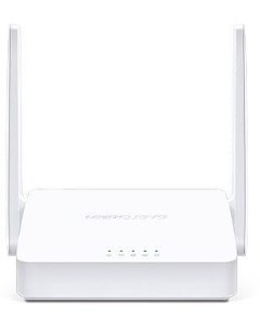 Беспроводной маршрутизатор ADSL MW300D 802 11bgn 300Mbps 2 4 ГГц 3xLAN белый Mercusys