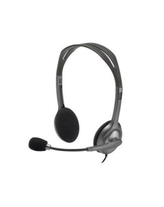 Гарнитура Stereo Headset H111 серый 981 000593 Logitech