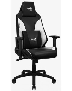 Кресло для геймеров Admiral Azure White чёрный белый 4710562758252 Aerocool