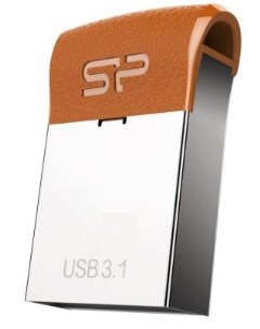 Флеш Диск 32Gb J35 SP032GBUF3J35V1E USB3 1 серебристый коричневый Silicon power