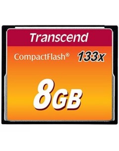 Карта памяти Compact Flash 8Gb 133x TS8GCF133 Transcend