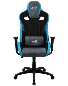 Кресло игровое COUNT Steel Blue чёрный синий 4710562751260 Aerocool