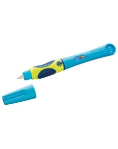 Ручка перьевая School Griffix PL809184 синий неон A для правшей блистер Pelikan