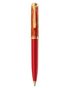 Ручка шариковая Souveraen K 600 PL815871 Tortoiseshell Red подар кор Pelikan