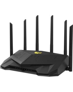 Wi Fi роутер TUF AX5400 802 11abgnacax 4804Mbps 2 4 ГГц 5 ГГц 4xLAN черный Asus