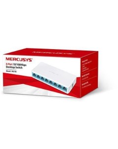 Коммутатор MS108 8 портов 10 100Mbps Mercusys