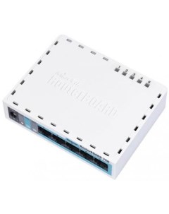 Маршрутизатор RB750R2 5xLAN LAN белый Mikrotik