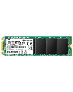 Твердотельный накопитель SSD M 2 1 0Tb MTS825 TS1TMTS825S SATA3 up to 550 500MBs 3D NAND 360TBW 22x8 Transcend