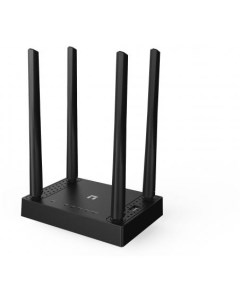 Wi Fi роутер N5 802 11abgnac 1167Mbps 2 4 ГГц 5 ГГц 2xLAN черный Netis