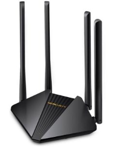 Wi Fi роутер MR30G 802 11aс 1167Mbps 2 4 ГГц 5 ГГц 2xLAN RJ 45 черный Mercusys