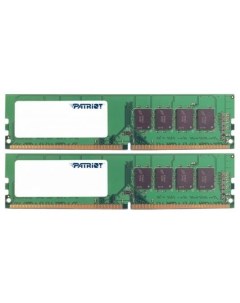 Оперативная память 8Gb 2x4Gb PC4 21300 2666MHz DDR4 DIMM CL19 PSD48G2666K Patriòt