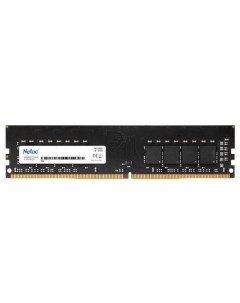 Оперативная память для компьютера 16Gb 1x16Gb PC4 25600 3200MHz DDR4 DIMM CL16 Basic NTBSD4P32SP 16 Netac
