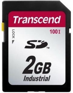 Промышленная карта памяти SD 100I 2 Гб SLC темп режим от 40 до 85 Transcend
