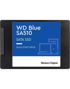 Твердотельный накопитель SSD 2 5 500 Gb Blue SA510 Read 560Mb s Write 510Mb s 3D NAND TLC WDS500G3B0 Western digital
