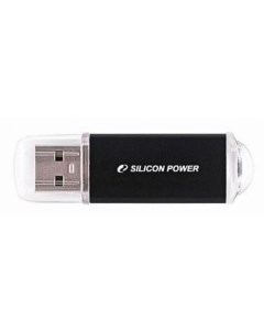 Внешний накопитель 32GB USB Drive USB 2 0 Ultima II Black I series SP032GBUF2M01V1K Silicon power