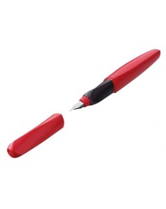 Ручка перьевая Office Twist Standart P457 PL814799 Fiery Red M перо сталь нержавеющая карт уп Pelikan