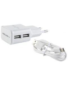Сетевое зарядное устройство NT 2A USB C 2 1A белый УТ000013636 Red line