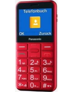 Мобильный телефон TU150 красный Panasonic