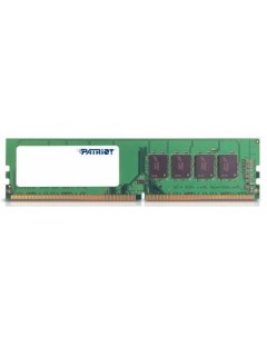 Оперативная память для компьютера 8Gb 1x8Gb PC4 19200 2400MHz DDR4 DIMM Unbuffered CL17 Signature PS Patriòt