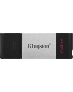 Флеш Диск 64Gb DataTraveler DT80 DT80 64GB USB C 3 2 Gen 1 Kingston