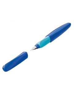 Ручка перьевая Office Twist Standart P457 PL814737 Deep Blue M перо сталь нержавеющая карт уп Pelikan