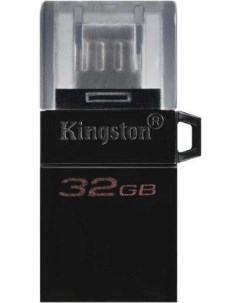 Флешка 32Gb DTDUO3G2 USB 3 0 черный Kingston